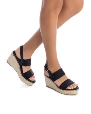 Xti Women's sandals 42365 BLACK