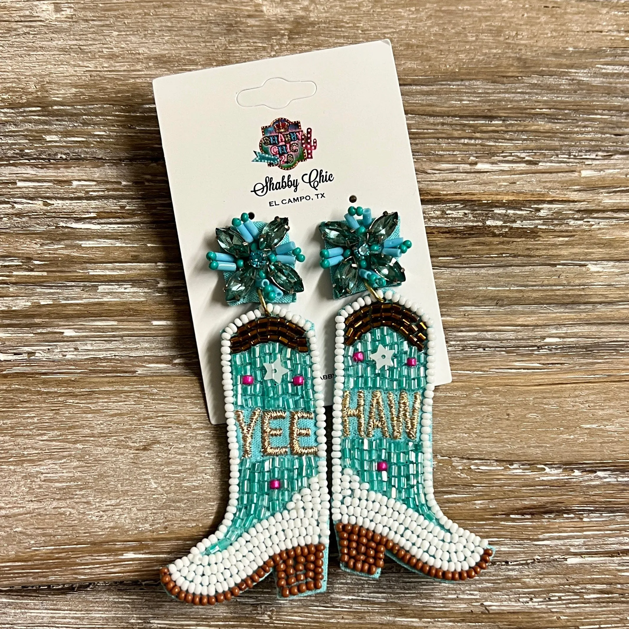 Yee Haw Beaded Earrings
