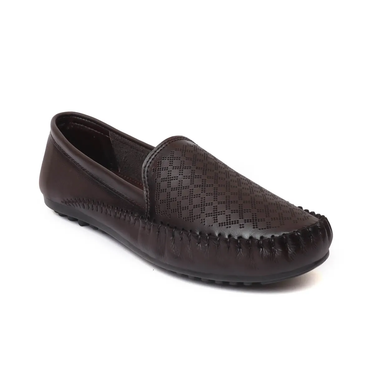 Zoom Shoes Pure Leather Casual Bellies For Women In Brogue Design ZIPPY