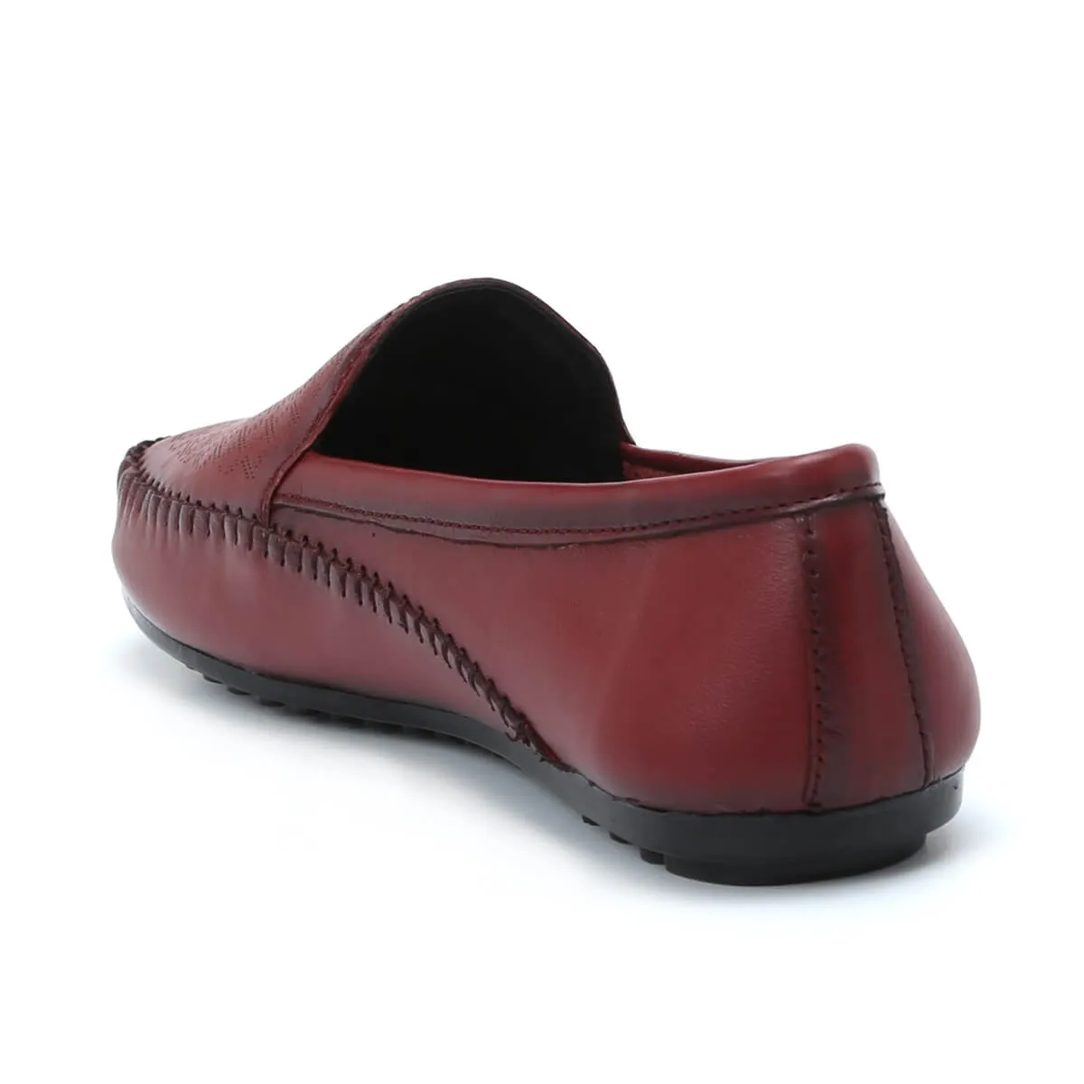 Zoom Shoes Pure Leather Casual Bellies For Women In Brogue Design ZIPPY
